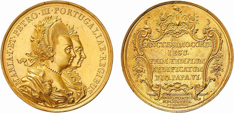 Medalhas - Ouro - 1779 - ... 