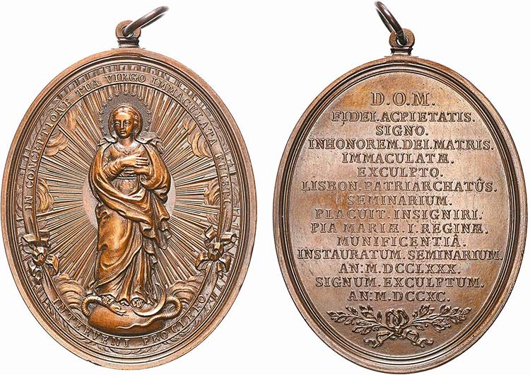 Medalhas - Cobre - 1790 - ... 