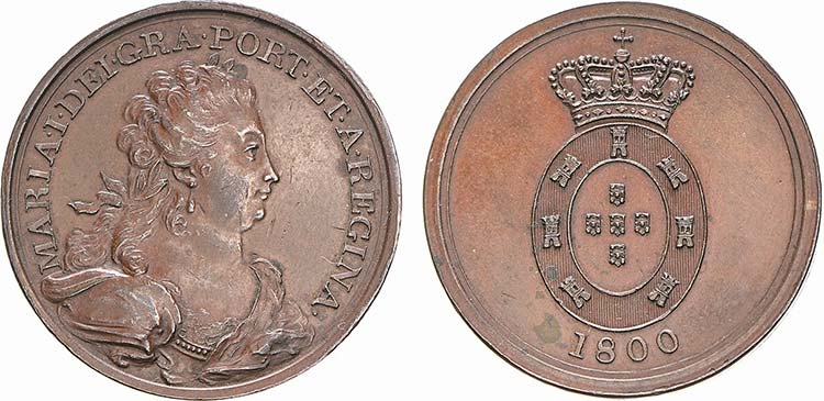 Medals - Copper - 1800 - José ... 