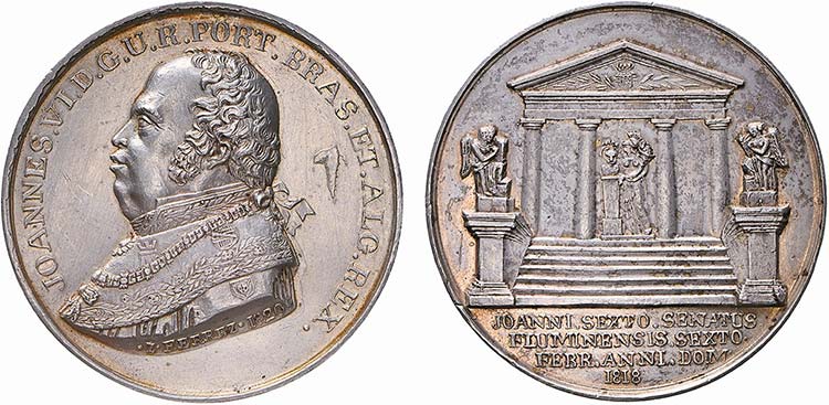Medalhas - Prata - 1818-1820 - Z. ... 