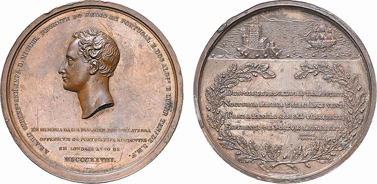 Medalhas - Cobre - 1828 - Storr & ... 