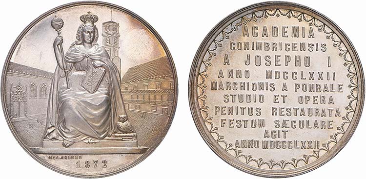 Medals - Silver - 1872 - Molarinho ... 