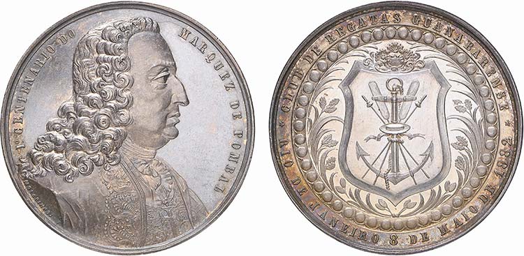 Medals - Silver - 1882 - Molarinho ... 