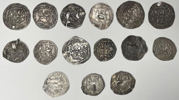 Islamic - Silver - 15 coins - ... 