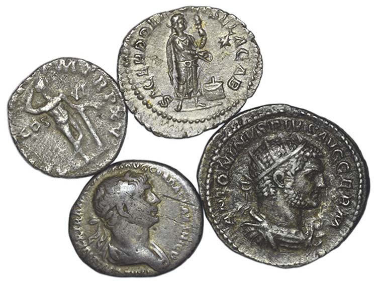 Roman - Empire - Lot (4 Coins) - ... 