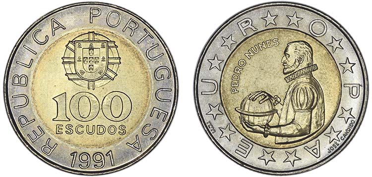 República - 100 Escudos 1991; ... 