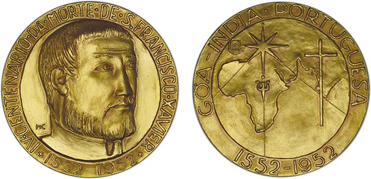 Medalhas - Prata Dourada 1952  ... 