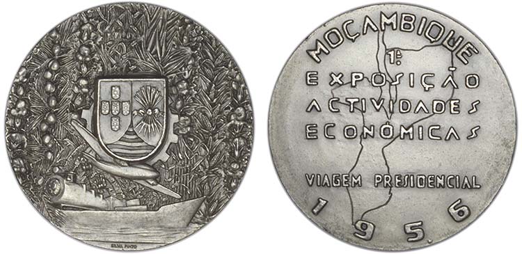 Medalhas - Prata 1956 Silva Pinto ... 