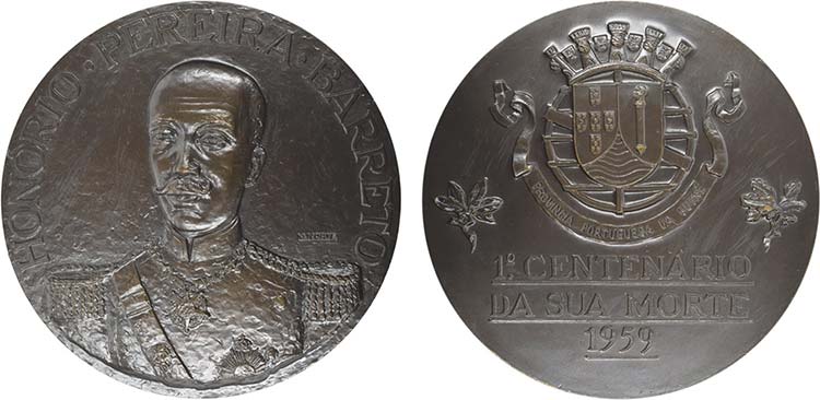 Honório Pereira Barreto - Bronze ... 