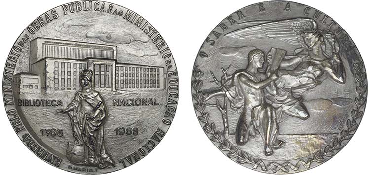 Medalhas - Prata 1968  Rebôcho ... 