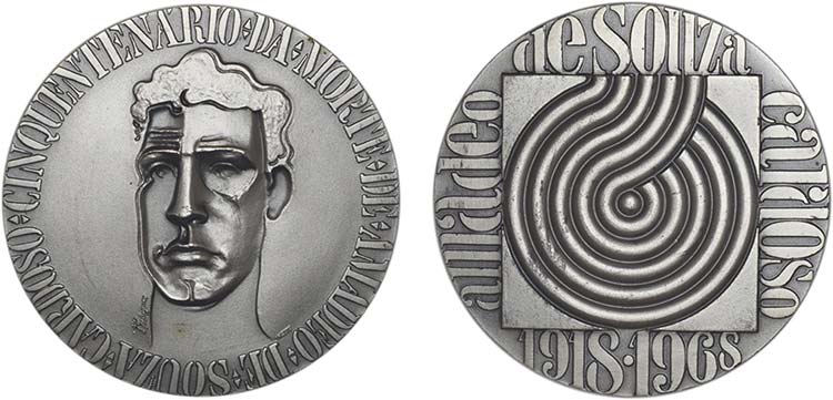 Medalhas - Prata 1968  J. ... 