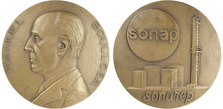 Manuel Boullosa - Bronze 1969 ... 