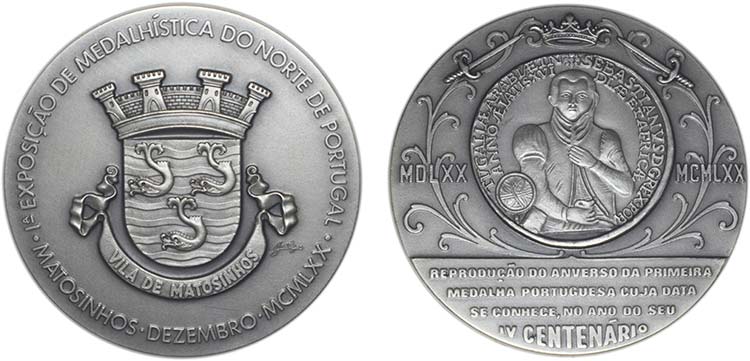 Medalhas - Prata 1970  BALTAZAR ... 