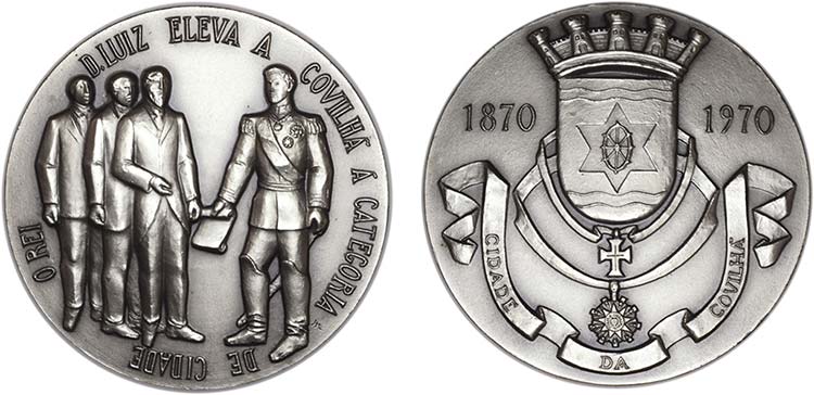 Medalhas - Prata 1970 Martins ... 
