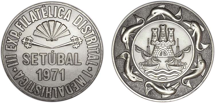 Medalhas - Prata 1971 M. Silva III ... 