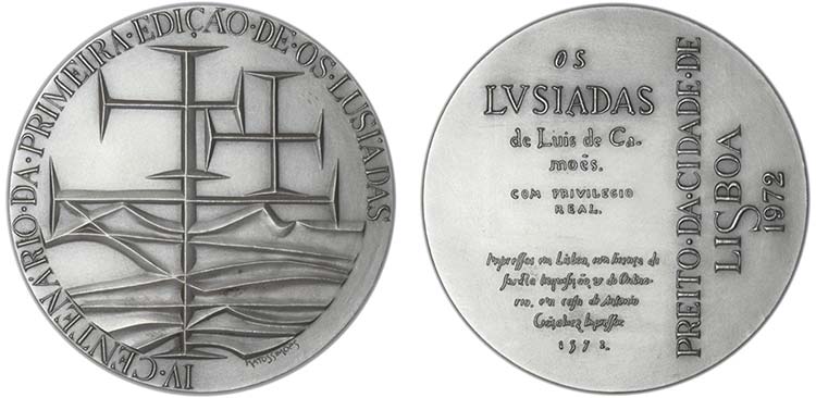 Medalhas - Prata 1972 Matos ... 