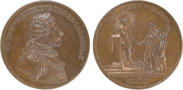 Medalha Itália - Cobre 1783 Casa ... 