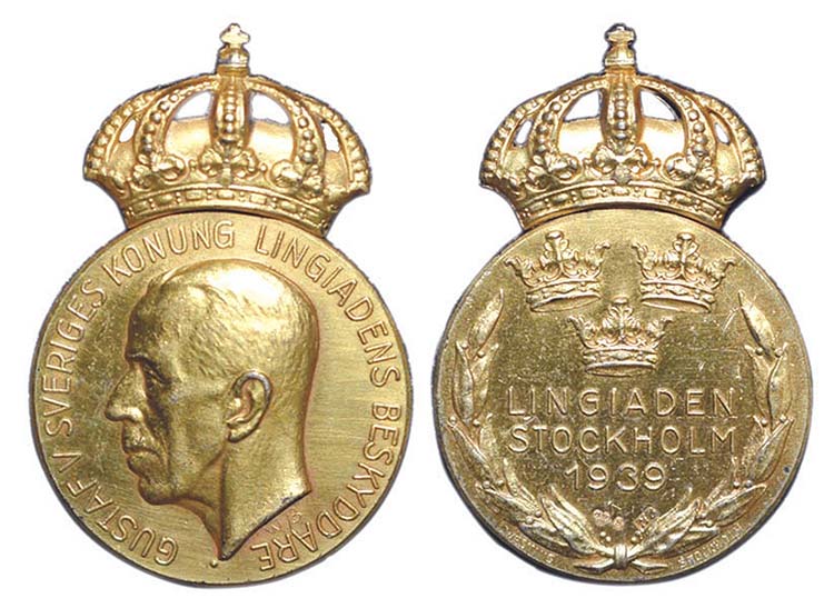 Suécia - Medalha comemorativa das ... 
