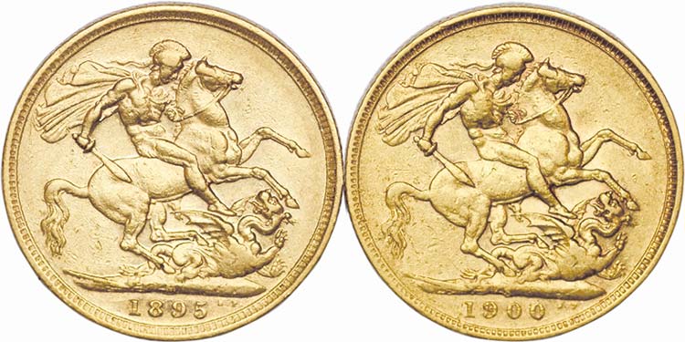 Australia - Lot (2 Coins) - Gold - ... 