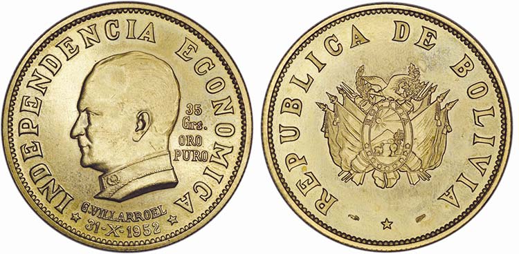 Bolivia - Gold - 35 Gramos, Oro ... 