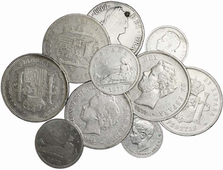 Spain - Lot (29 Coins) - 4 Reales ... 