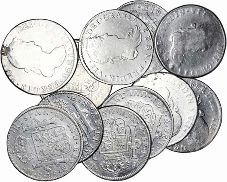 Mexico - Lot (21 Coins) - 8 Reales ... 