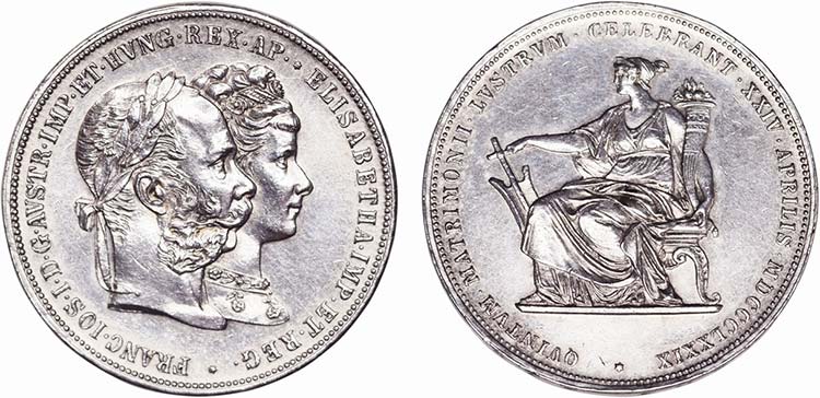 Medalhas - Áustria - Prata - 1879 ... 