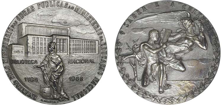 Medalhas - Prata - 1968 - Rebôcho ... 