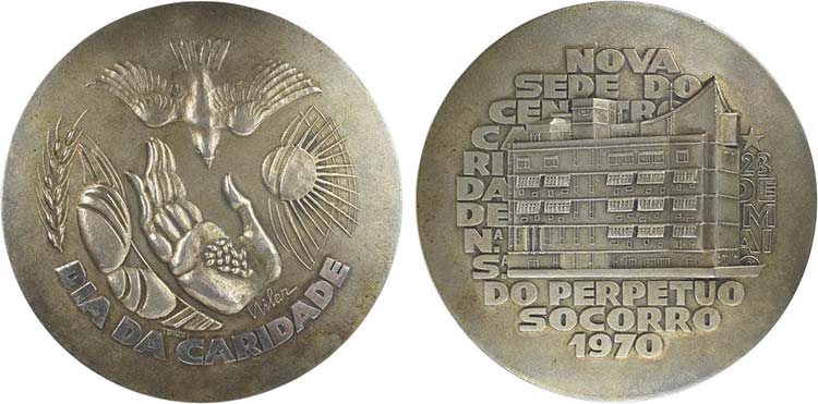 Medalhas - Prata - 1970 - Vilar, ... 