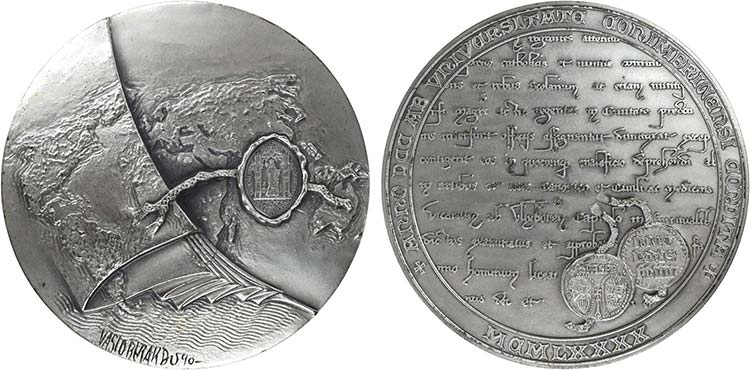 Medals - Silver - 1990 - Ano da ... 