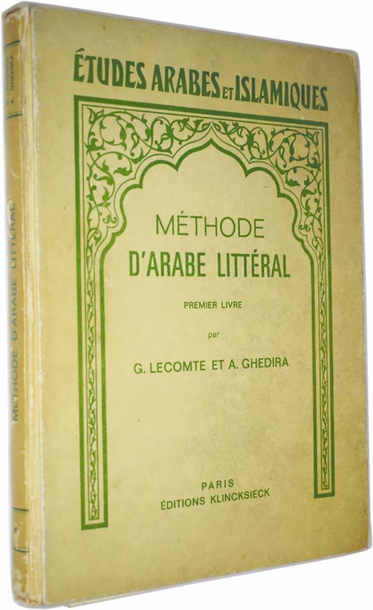 Méthode dArabe Littèral: ... 