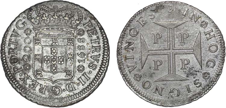 Doze Vinténs 1688; PPPP; G.68.01; ... 