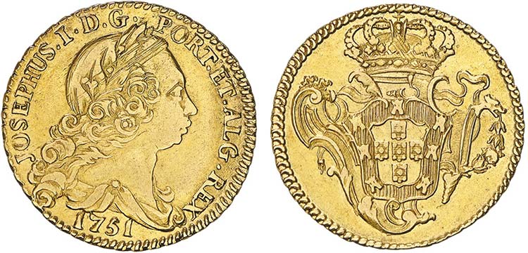 Gold - Meia Peça 1751-J; ligeiros ... 