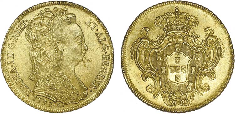 Gold - Peça 1791 R; G.33.06, JS ... 