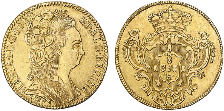 Gold - Meia Peça 1789; ... 