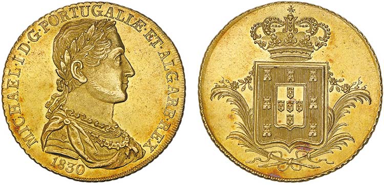 Gold - Peça 1830; G.16.01, JS ... 