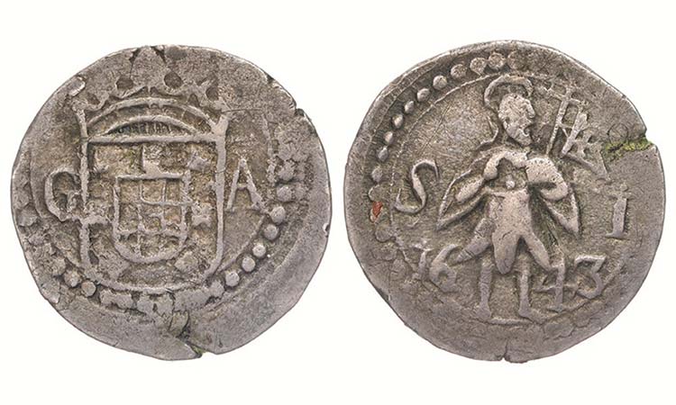 Silver - 2 Tangas 1643; G-A/S-I, ... 
