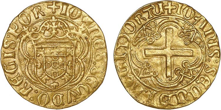 D. João II - Ouro - Cruzado; ... 