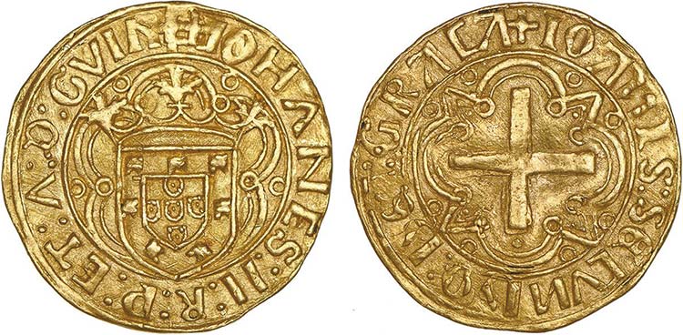 D. João II - Ouro - Cruzado; ... 
