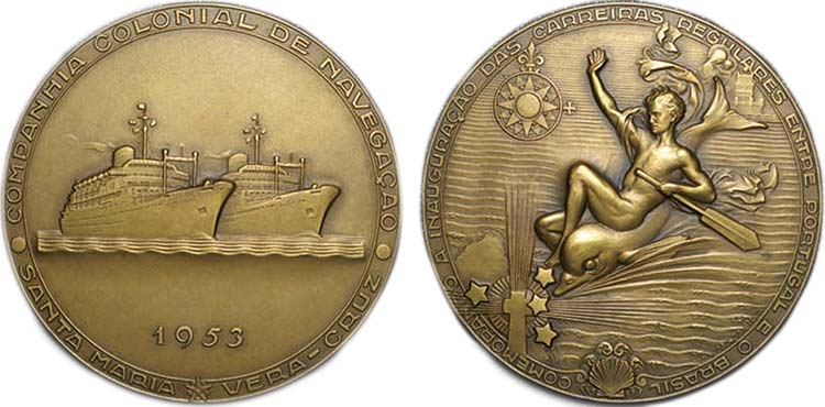 Medals - Bronze - 1953 - João da ... 