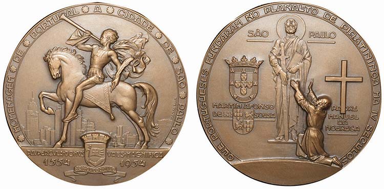 Medals - Bronze - 1954 - João da ... 