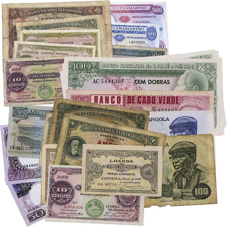 Paper Money - Angola/Mozambique - ... 