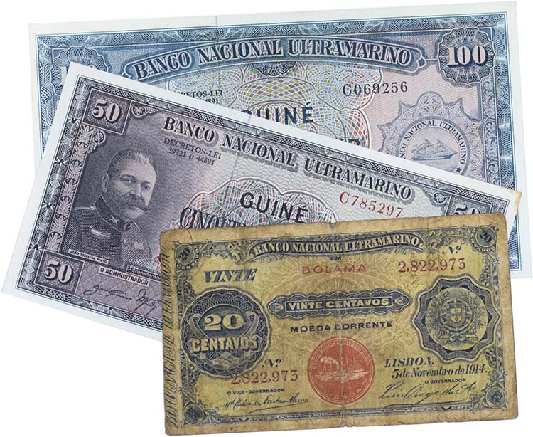 Paper Money - Guinea, Portuguese ... 