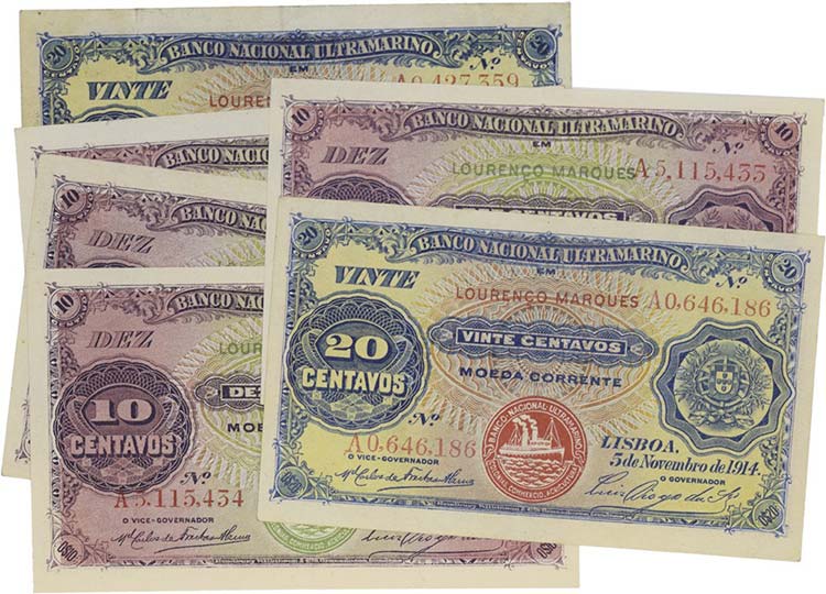 Paper Money - Mozambique, ... 