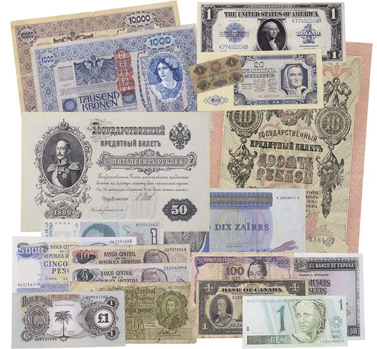 Paper Money - Argentina/../Zaire - ... 