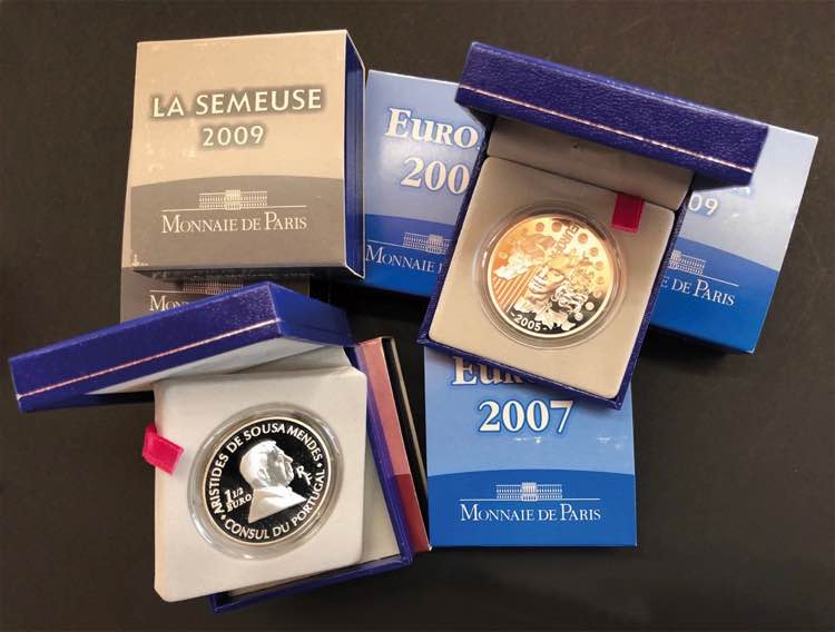 Silver - Europa: 1 1/2 Euro 2005; ... 