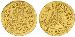 Visigodas - Leovigildo (568-586) - Ouro - ... 