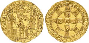 Portugal - D. Fernando I (1367-1383) - Gold ... 