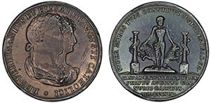 Medals - Copper - 1816 - Comemorativa do ... 