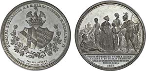 Medals - Silver - 1852 - Manoel de Moraes ... 